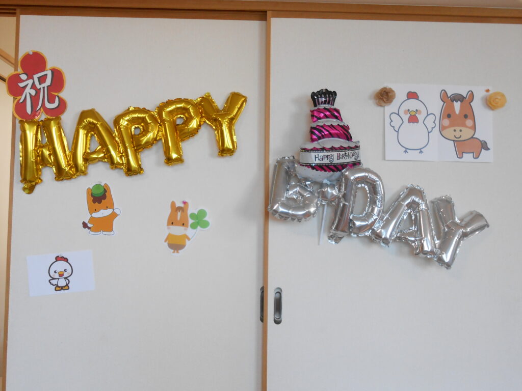 新しい入居者様✨７月お誕生日✨