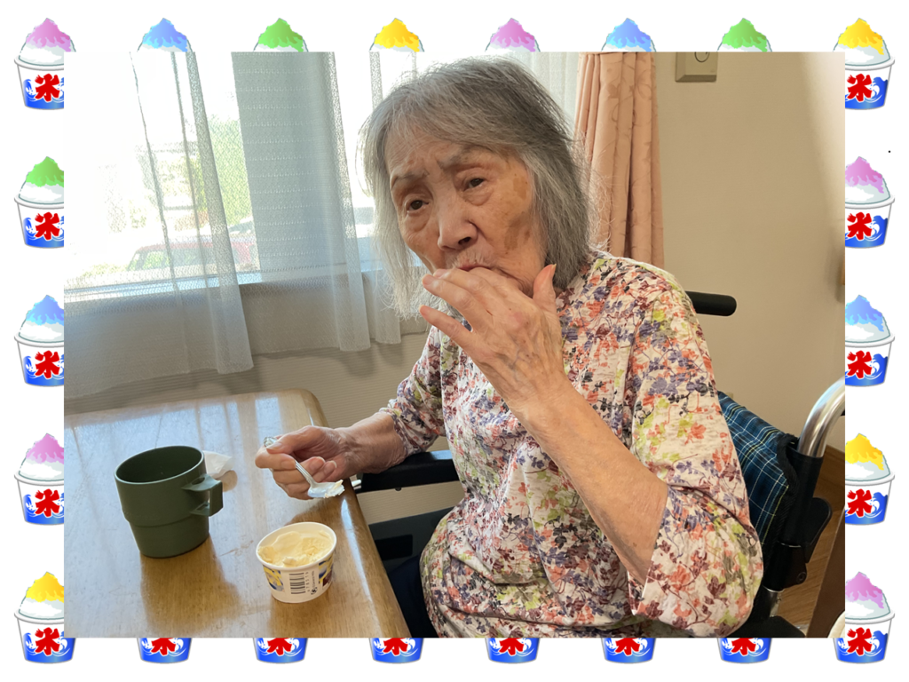 アイスに大満足🍨